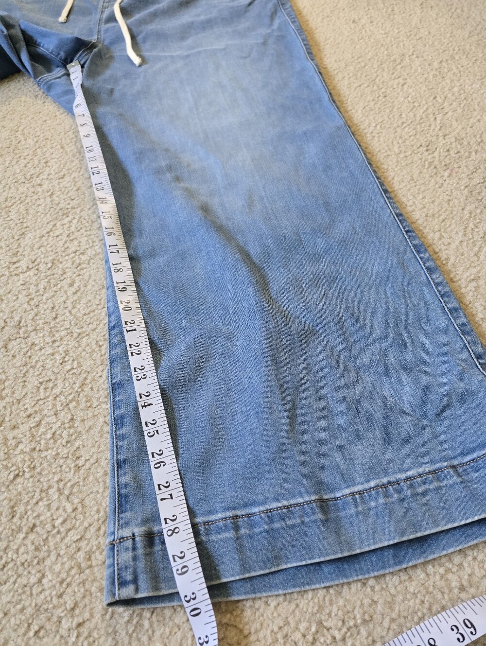 NWT Torrid 5X Weekend Wide Leg Mid-Rise Jean 5R Regular - Picture 7 of 16